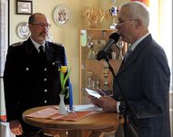 Bürgermeister Schmaljohann verabschiedet Wehrführer Schlisio